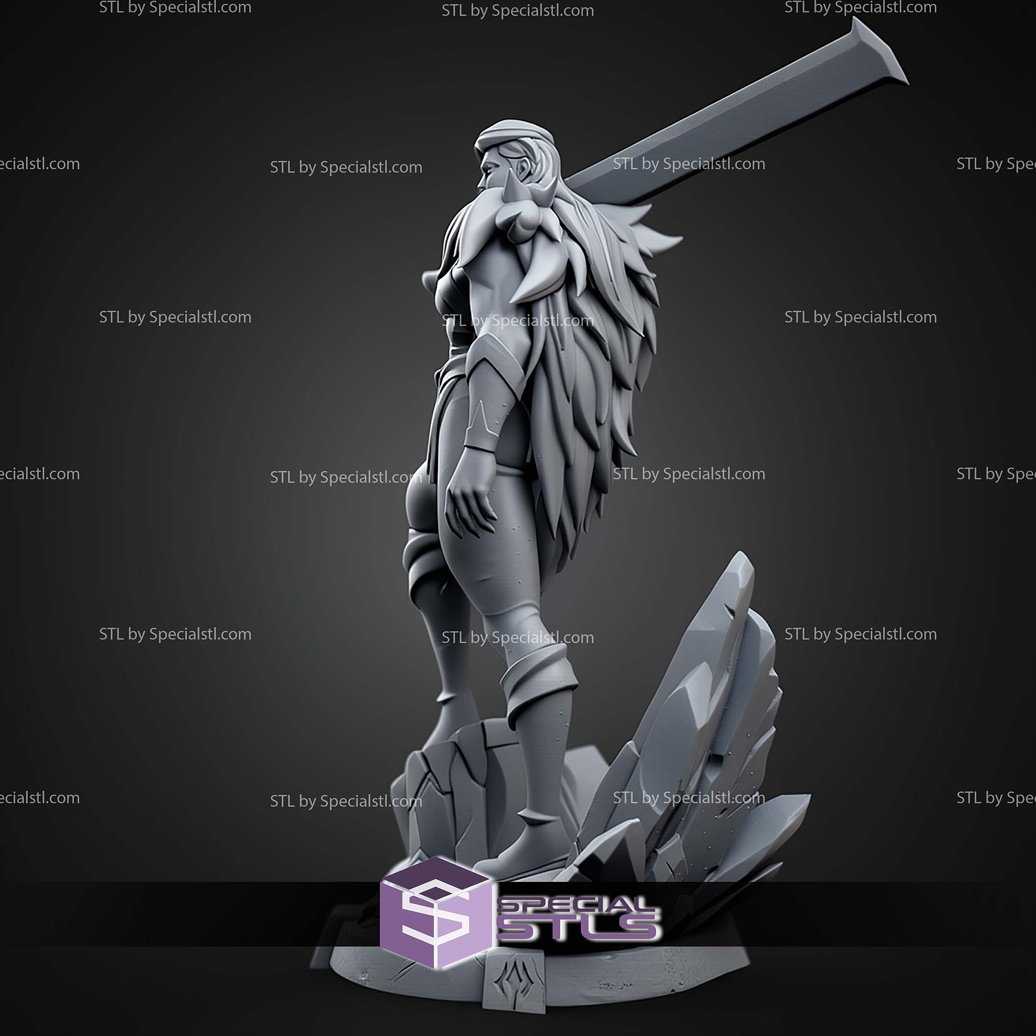 Yasha Nydoorin The Mighty Nein 1-10 STL Files 3D Model — view 8