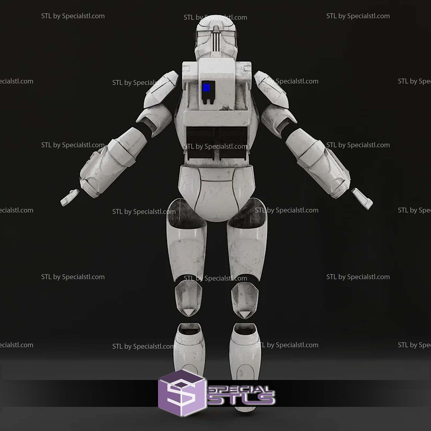 Cosplay STL Files Republic Commando Remaster 3D Model — view 3