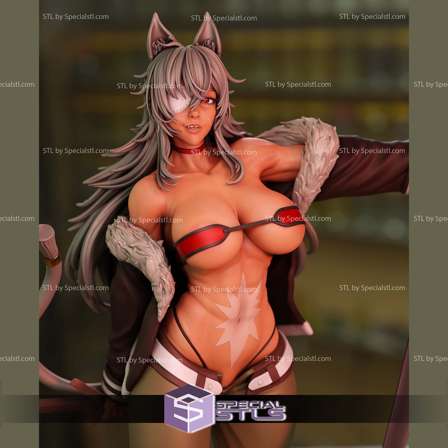 Ghislaine Dedoldia New Version Digital STL Files 3D Model — view 2