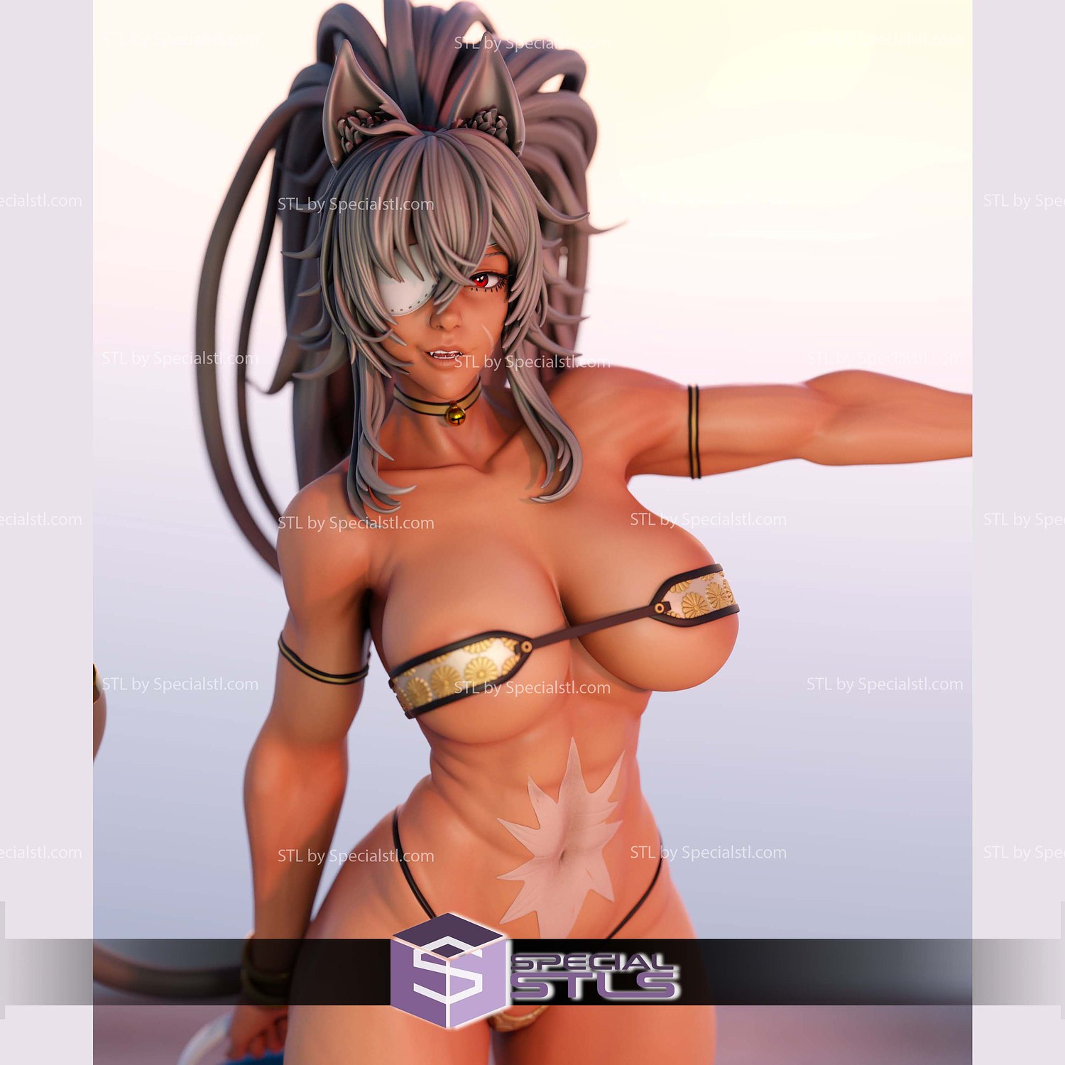 Ghislaine Dedoldia New Version Digital STL Files 3D Model — view 6