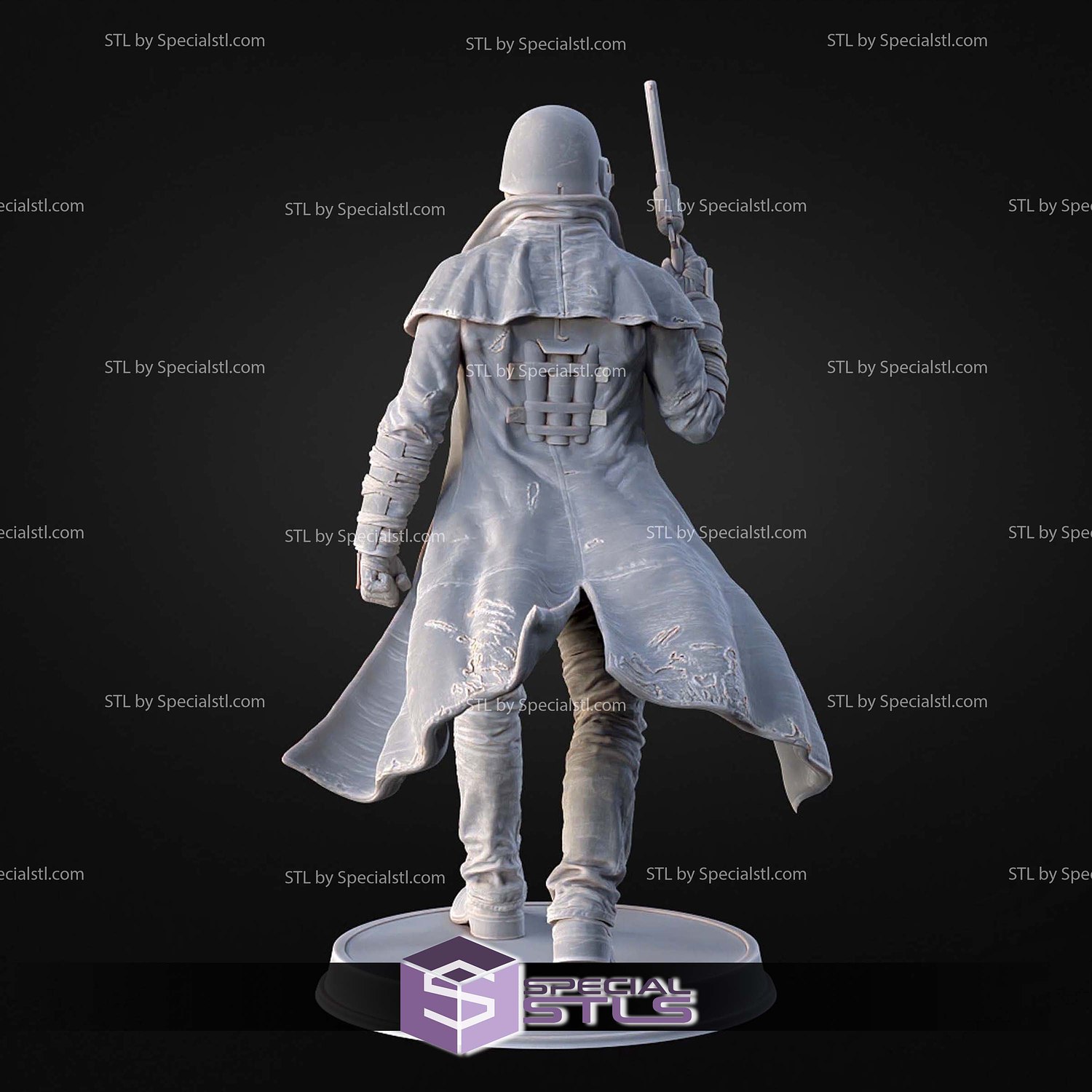 NCR Ranger Pose 3 3D Printer Files STL Model — view 3