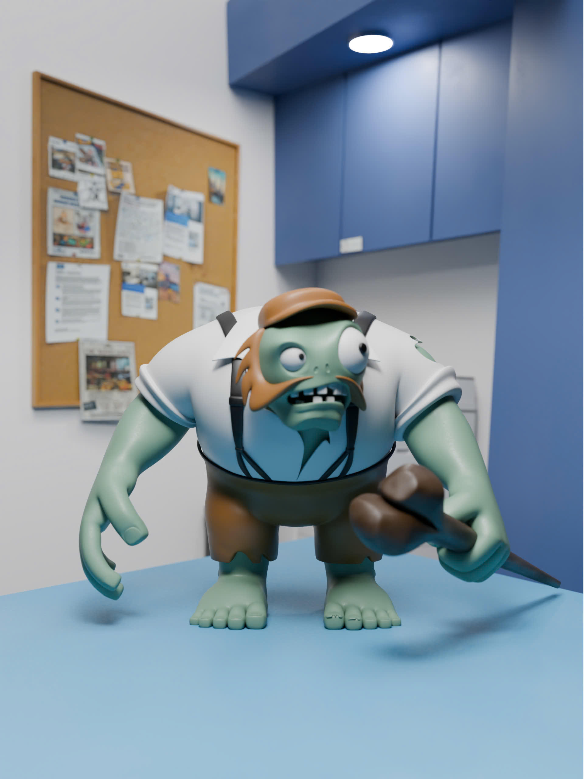 Gargantaur PVZ Plant vs Zombie 3D 3MF Model