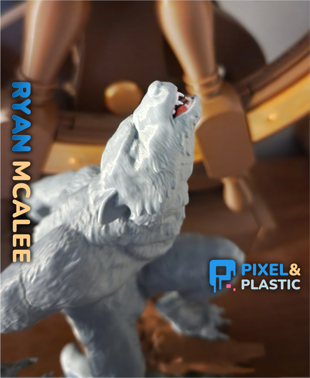 Werewolf | 3D Printable Statue 3MF Model