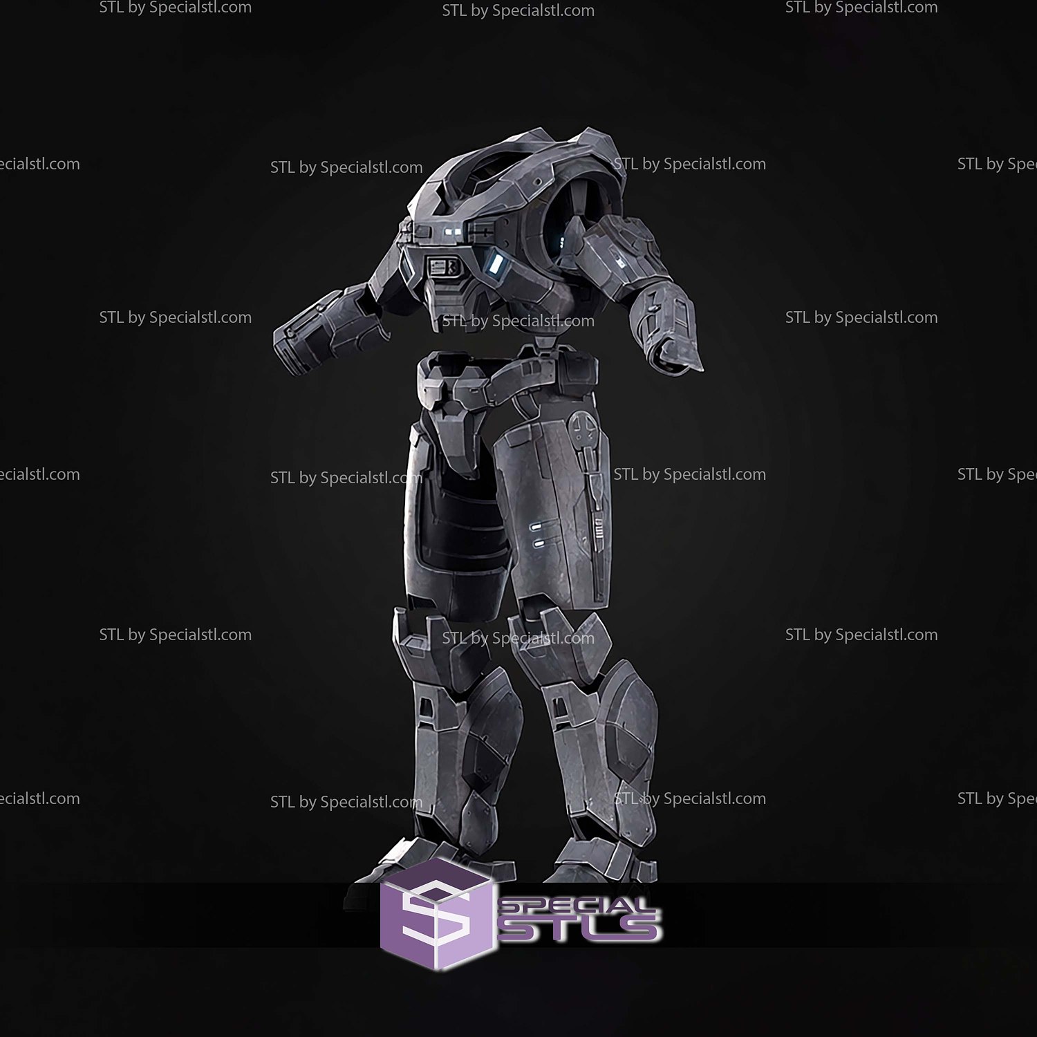 Cosplay STL Files Reach Noble 6 Mark 5 B Armor 3D Model — view 2