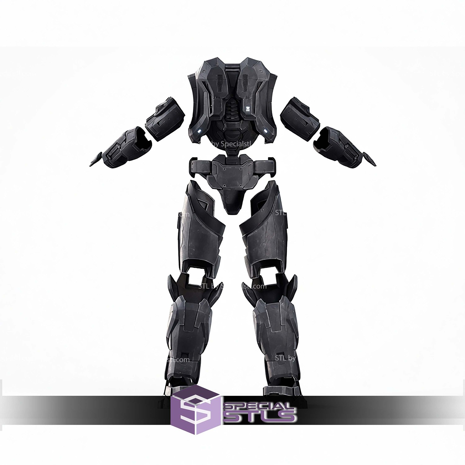 Cosplay STL Files Reach Noble 6 Mark 5 B Armor 3D Model — view 4