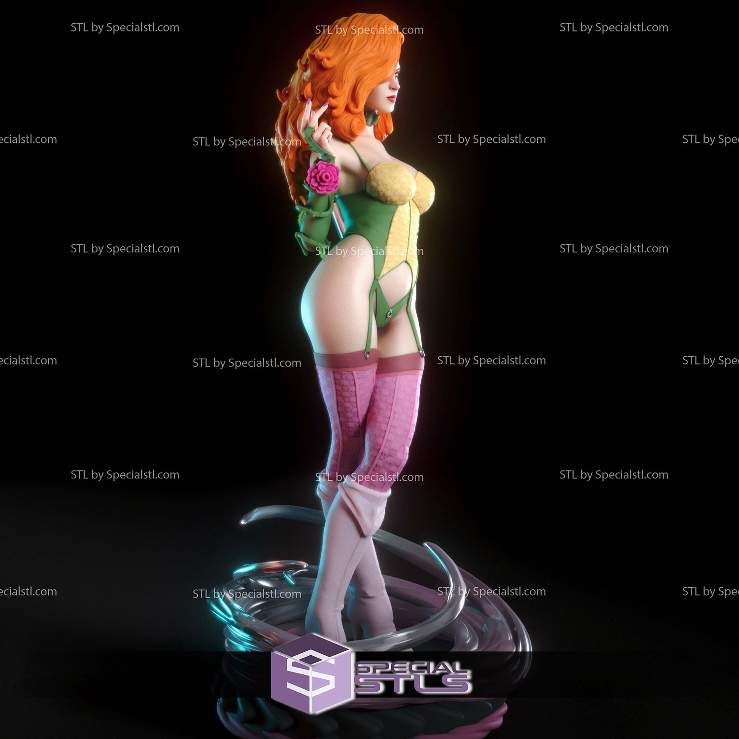 Dawn from Cry for Dawn 3D Printer Files STL Model — view 2