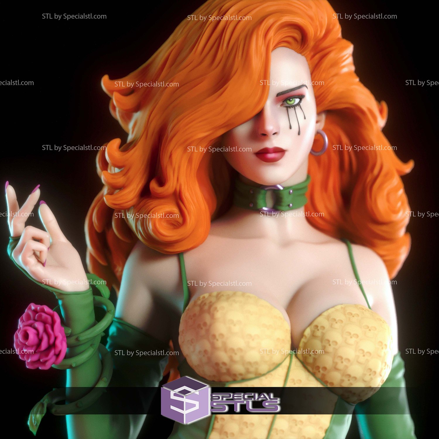 Dawn from Cry for Dawn 3D Printer Files STL Model — view 7