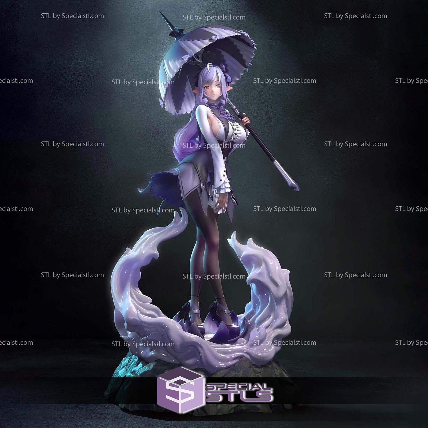 Vivian Zenless Zone Zero STL Files 3D Model — view 4