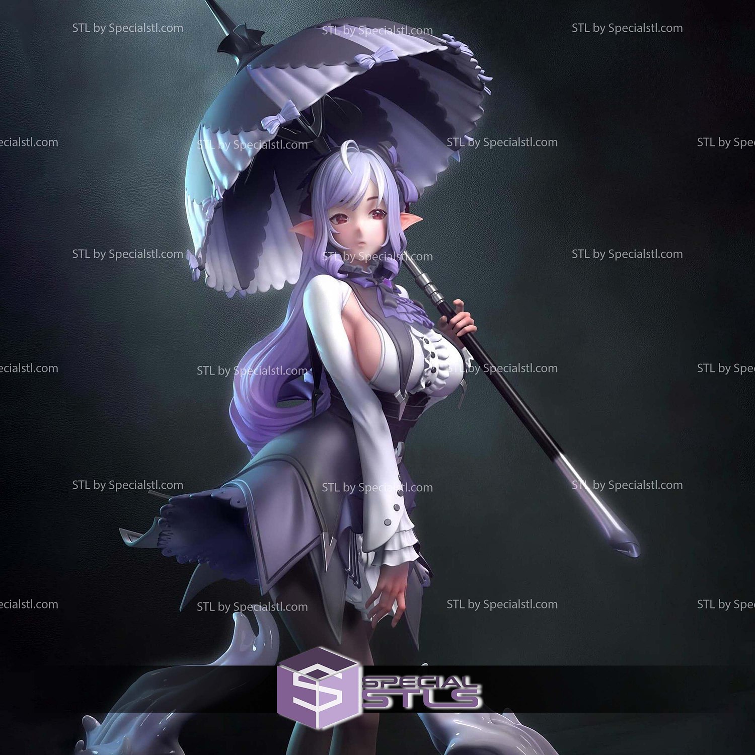 Vivian Zenless Zone Zero STL Files 3D Model — view 5