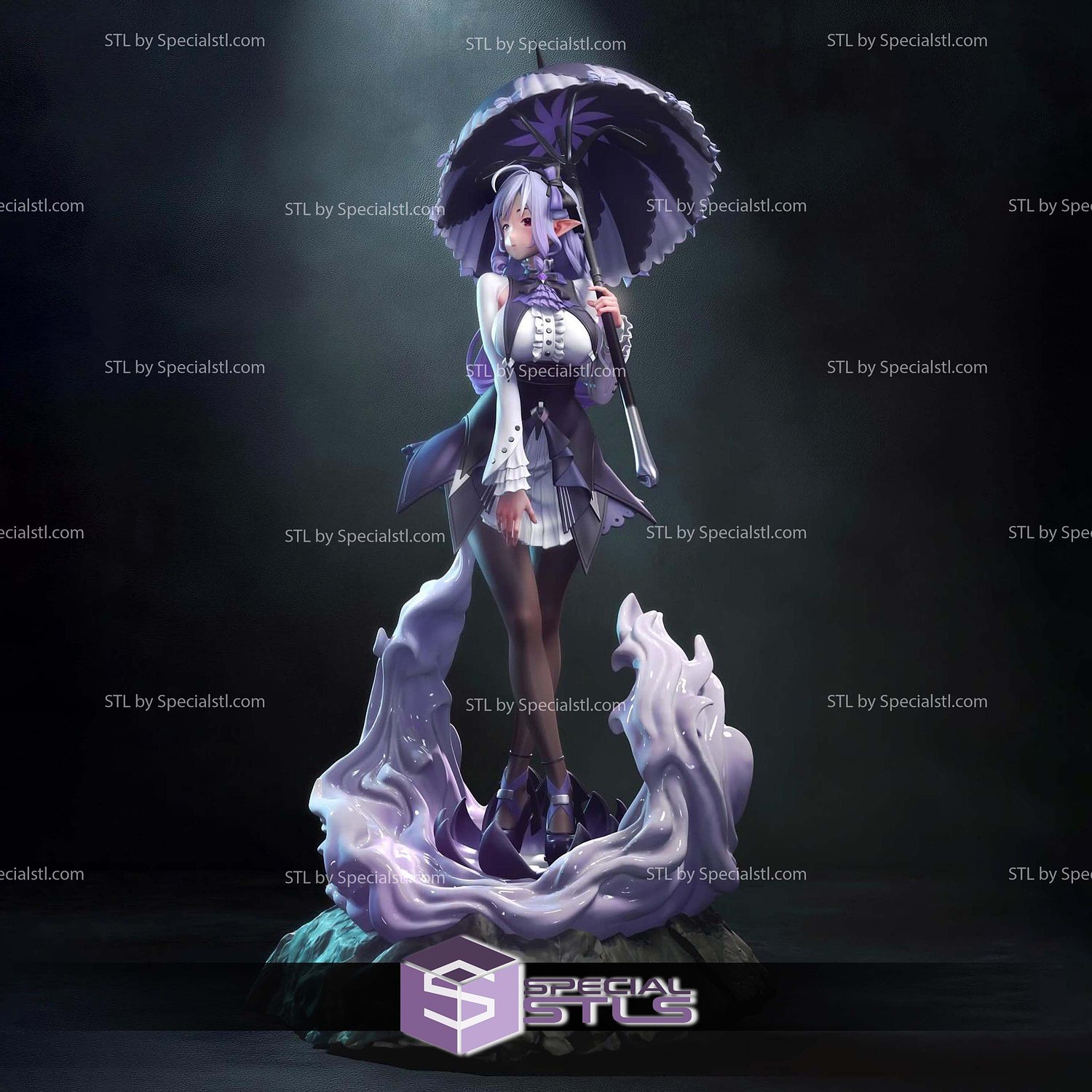 Vivian Zenless Zone Zero STL Files 3D Model — view 6