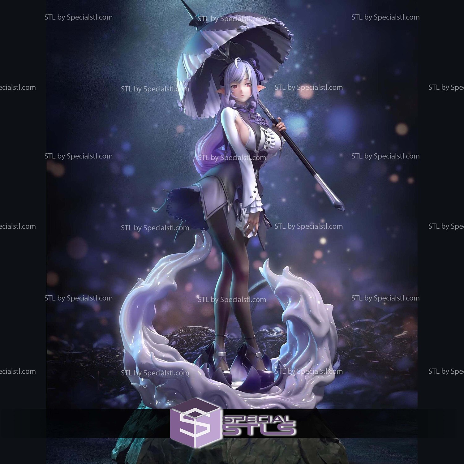 Vivian Zenless Zone Zero STL Files 3D Model — view 7