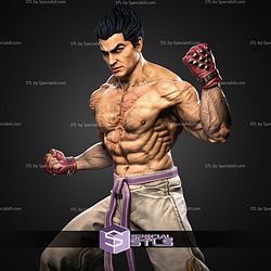 Kazuya Tekken STL Files 3D Model