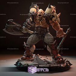 Garrosh Broken Base 3D Printer Files STL Model