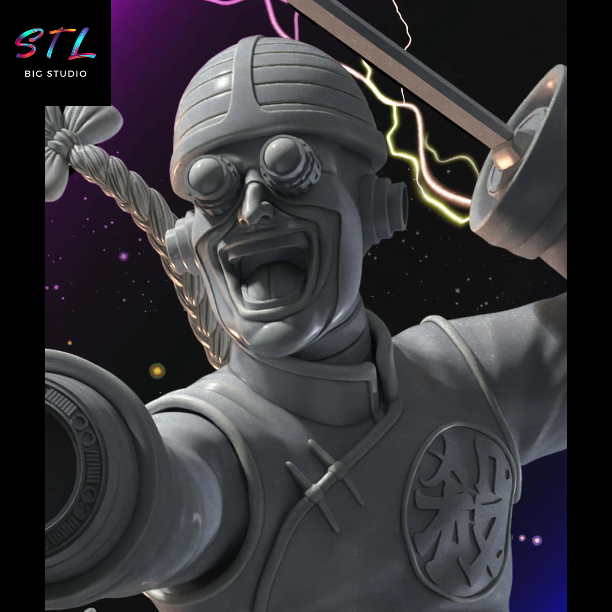Tao Pai Pai STL | 3D Printable Figure | Dragon Ball Model — view 5