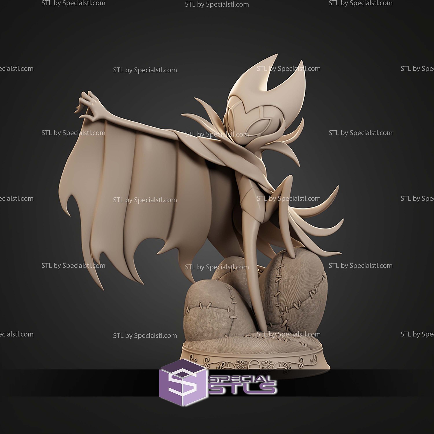Nightmare King Grimm Original 231mm STL Files 3D Model — view 6