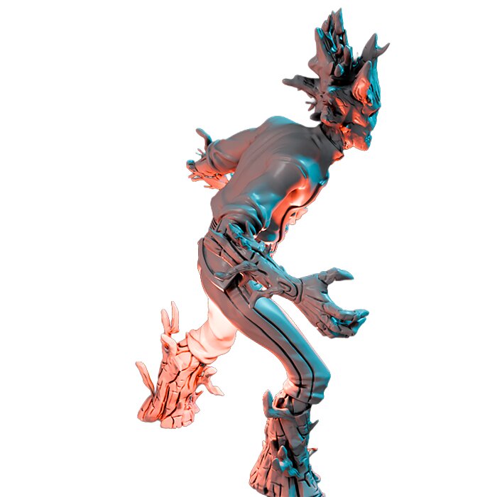 I Am VI - Scale Tabletop Model 3D STL Model — view 4