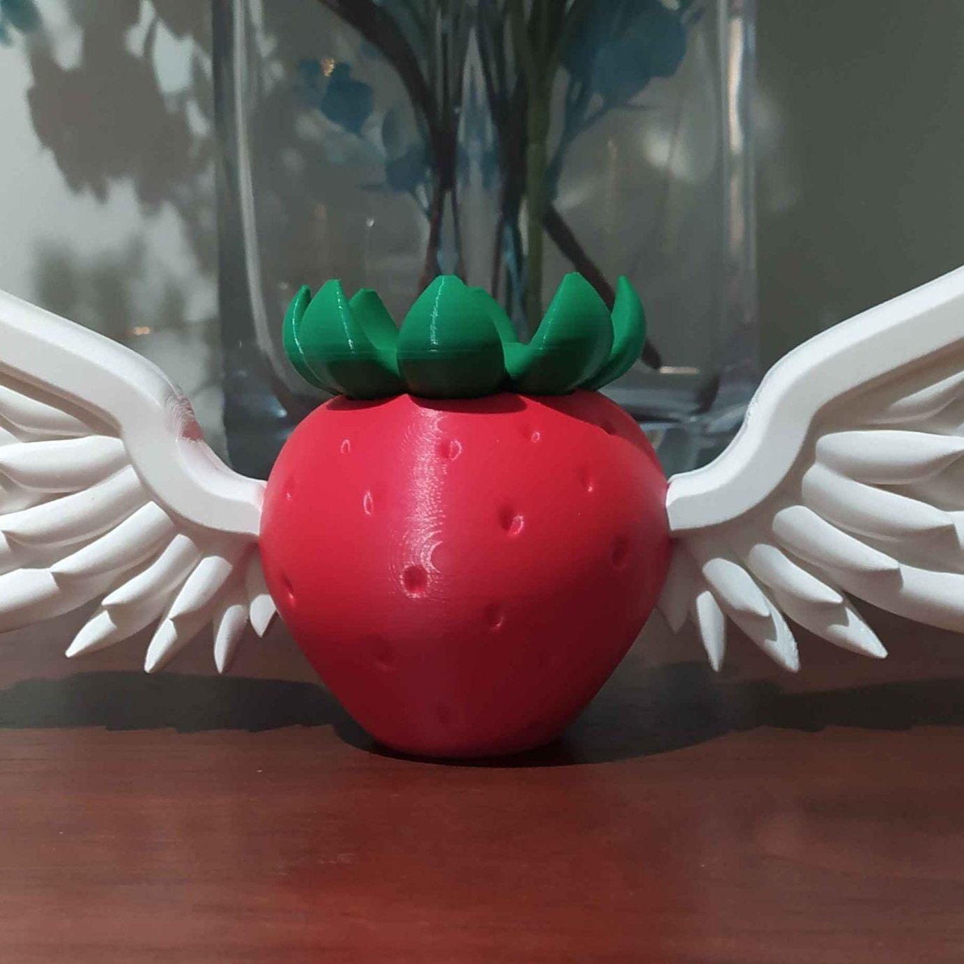 Angel Strawberry Powerup - Multipart - No AMS/CFS 3D STL Model — view 2