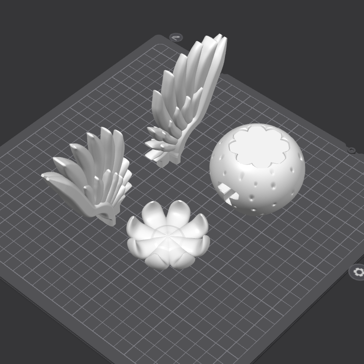Angel Strawberry Powerup - Multipart - No AMS/CFS 3D STL Model — view 8