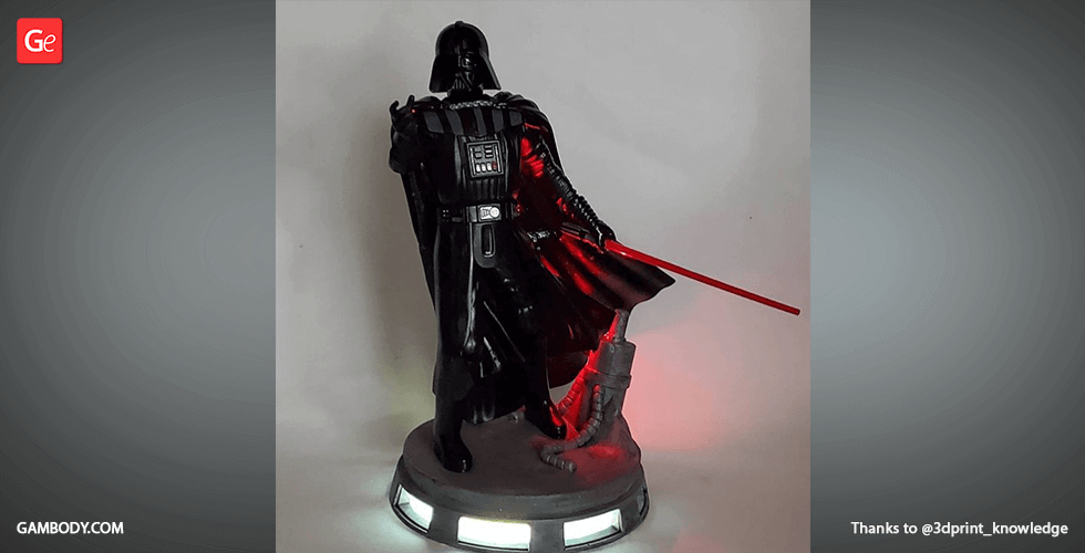 Darth Vader 3D Printer Files | Assembly STL Model