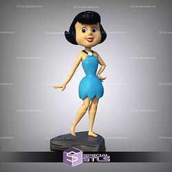 Betty Rubble The Flintstones Standalone STL Files 3D Model