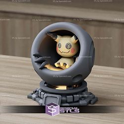 Super Basic Pokemon STL Mimikyu Healing Machine 3D Model