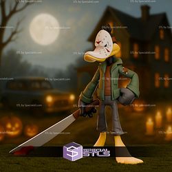 Jason Daffy Duck Life Size STL Files 3D Model