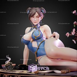 Chun Li Blossom STL Files 3D Model