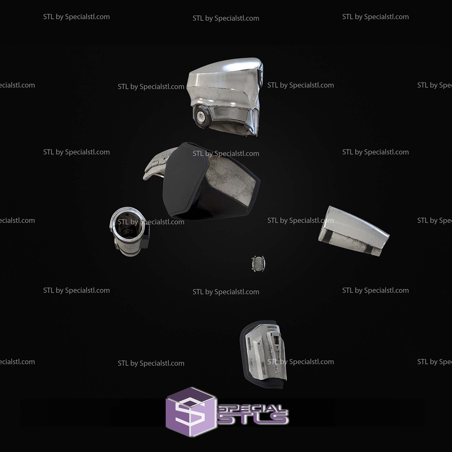 Cosplay STL Files Helldivers 2 UF16 Inspector Armor 3D Model — view 6