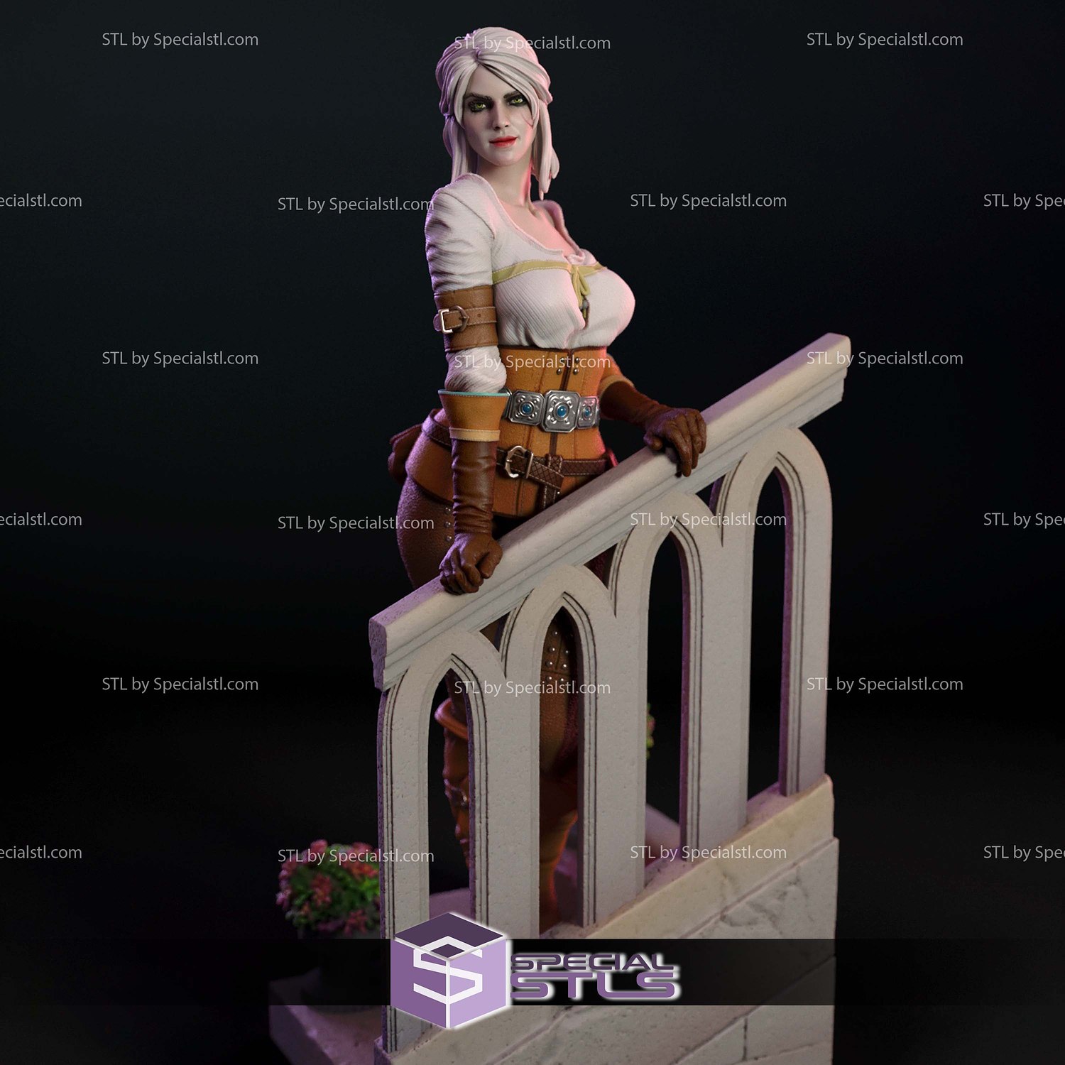 Ciri by Stair 3D Printer Files STL Model — view 2