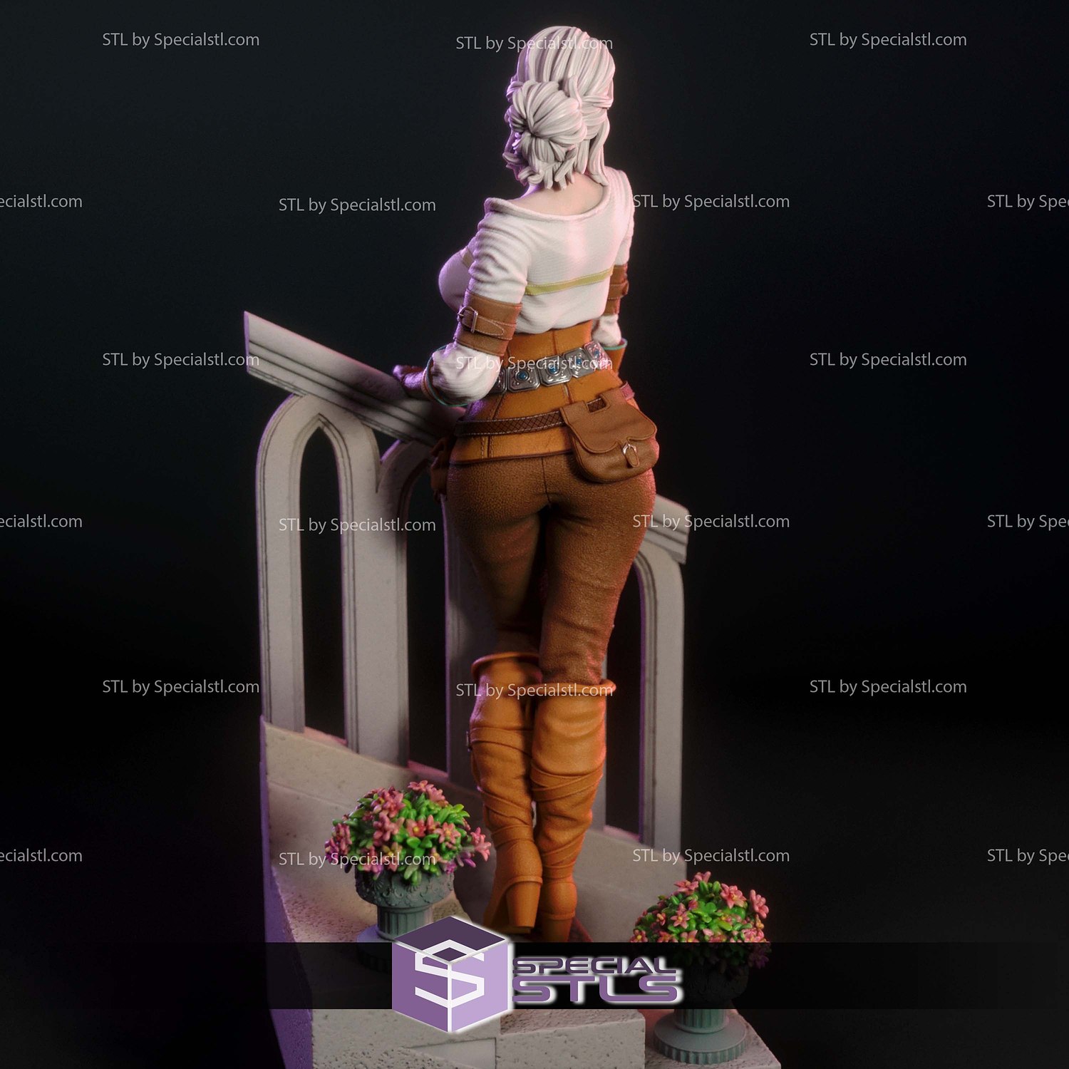 Ciri by Stair 3D Printer Files STL Model — view 6