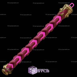 Cosplay STL Files Daredevil Billy Clubs Marvel Rivals 3D Model