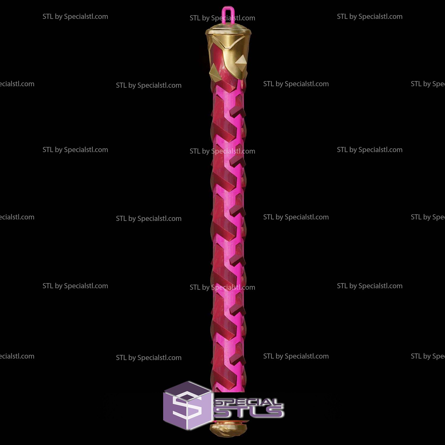Cosplay STL Files Daredevil Billy Clubs Marvel Rivals 3D Model — view 3