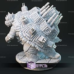 Kaiju Pokemon Gigantamax Blastoise STL Files 3D Model