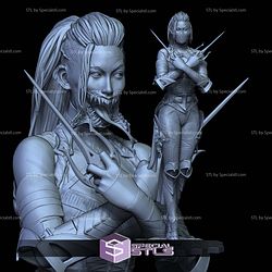 Mileena Mortal Kombat 12 3D Printing Models STL Model