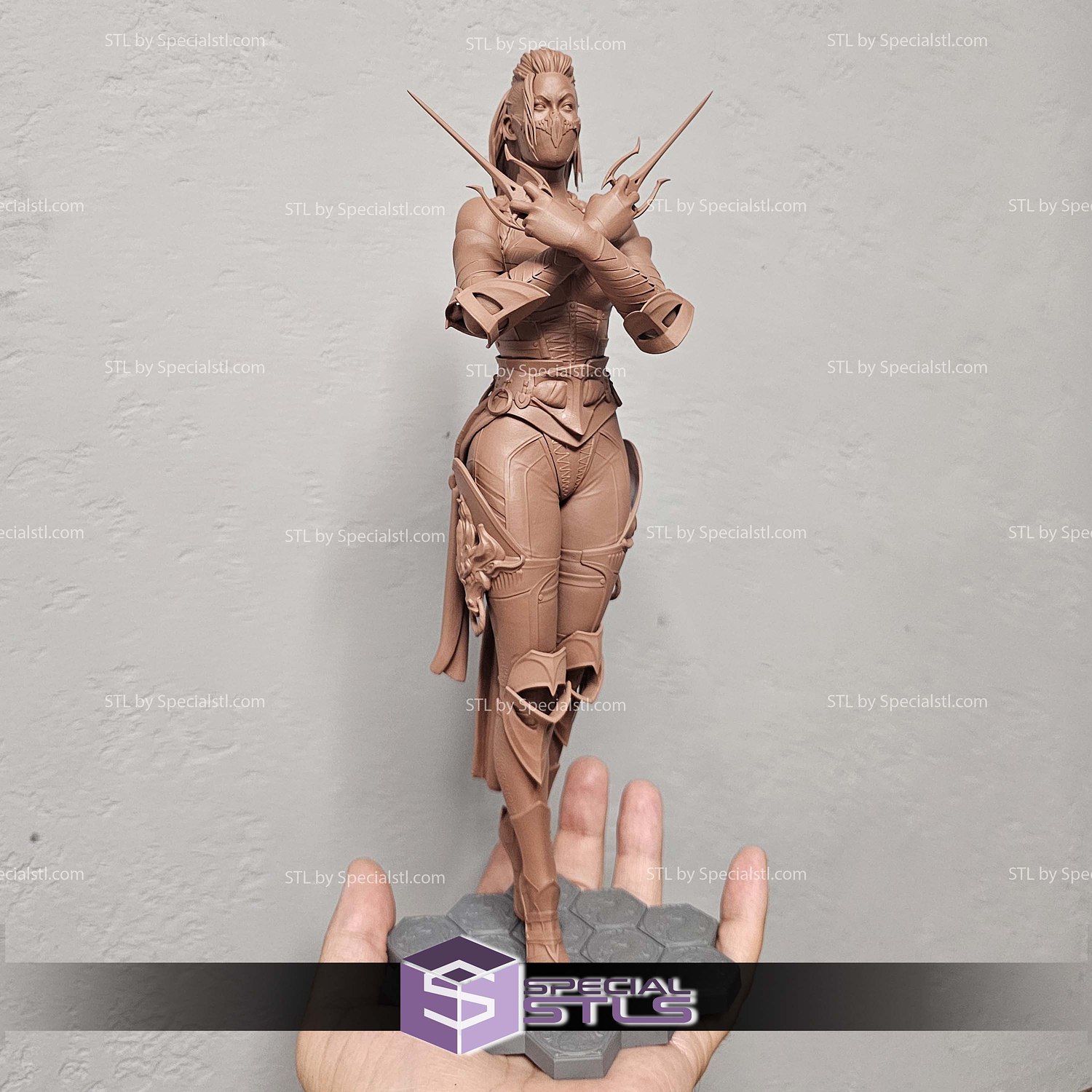 Mileena Mortal Kombat 12 3D Printing Models STL Model — view 3