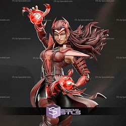 Scarlet Witch Glory 1-6 STL Files 3D Model