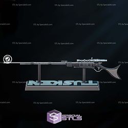 Tusken Cycler Rifle Display 3D Printer Files STL Model