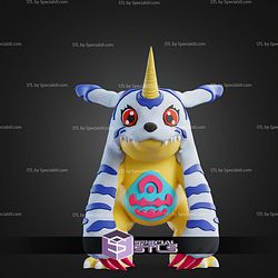 Life Size Gabumon STL Files 3D Model