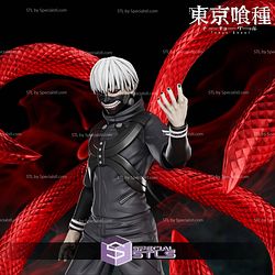 Ken Kaneki V3 Tokyo Ghoul Digital STL Files 3D Model