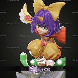 Eiko Final Fantasy IX 137mm STL Files 3D Model