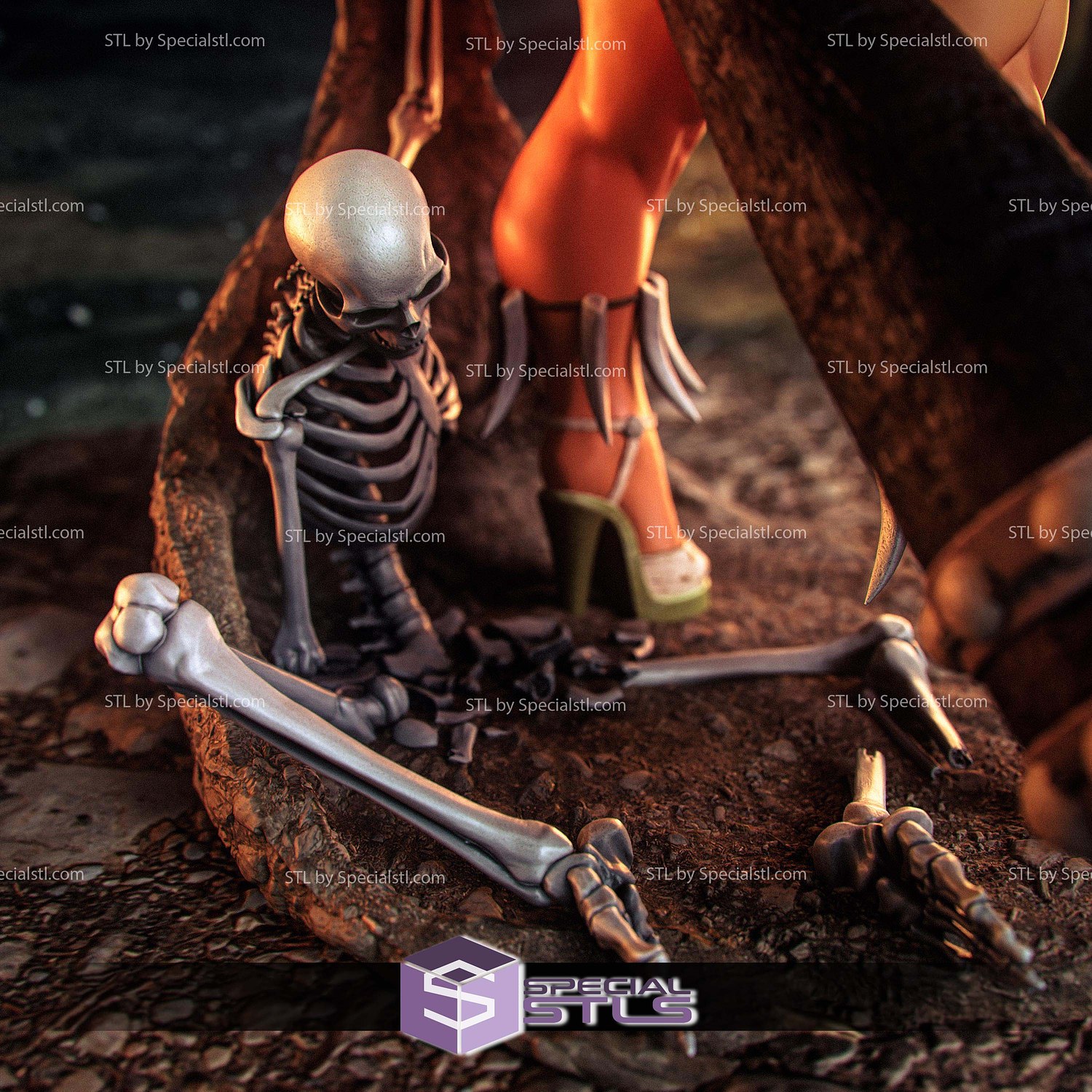 Death by Snu Snu Thog Futurama STL Files 3D Model — view 4