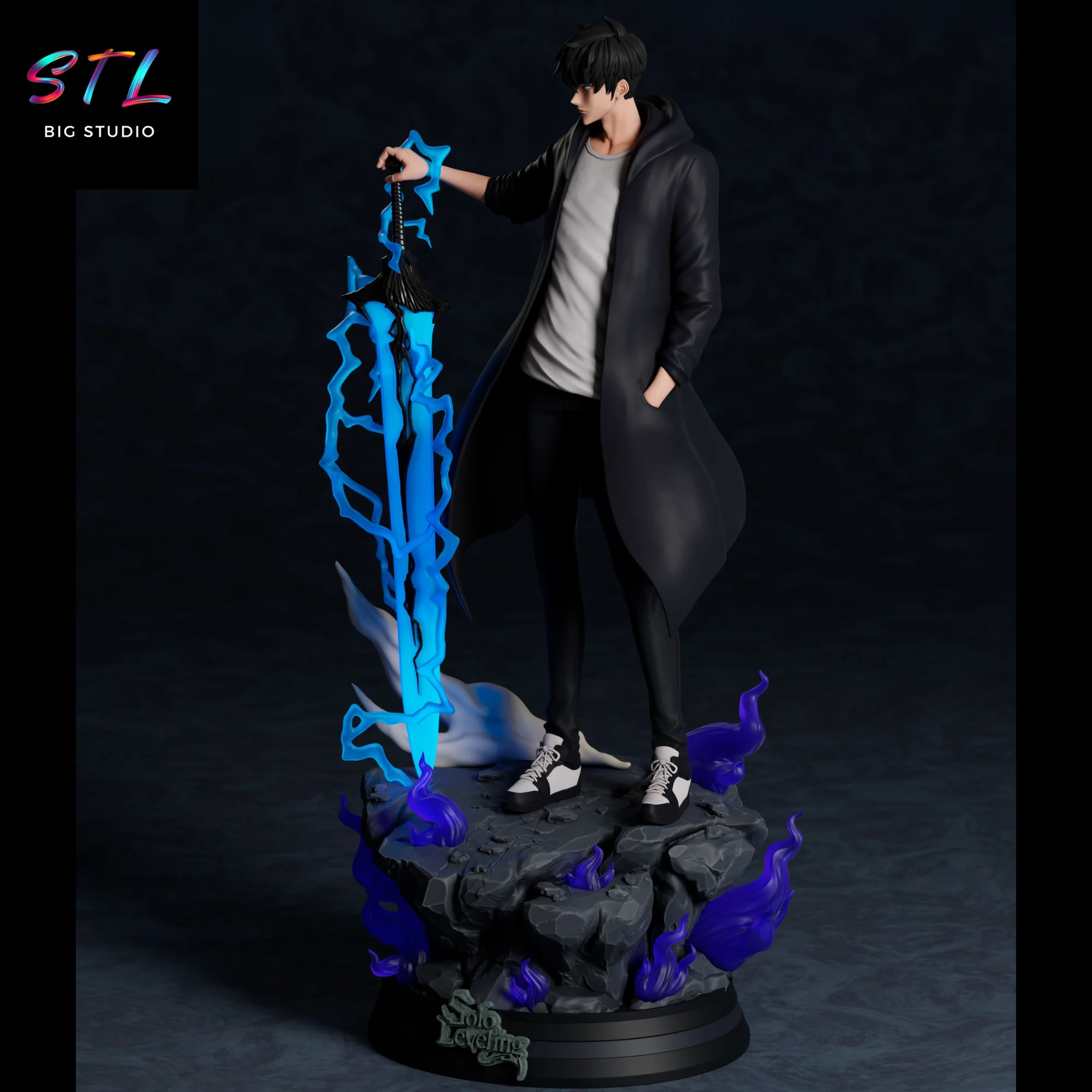 Sung Jinwoo STL | Solo Leveling | 3D Printable Model Model — view 3