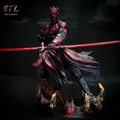 Darth Maul STL | Star Wars 3D Printable Figure Model