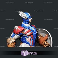 Captain American Thor STL Files 3D Model