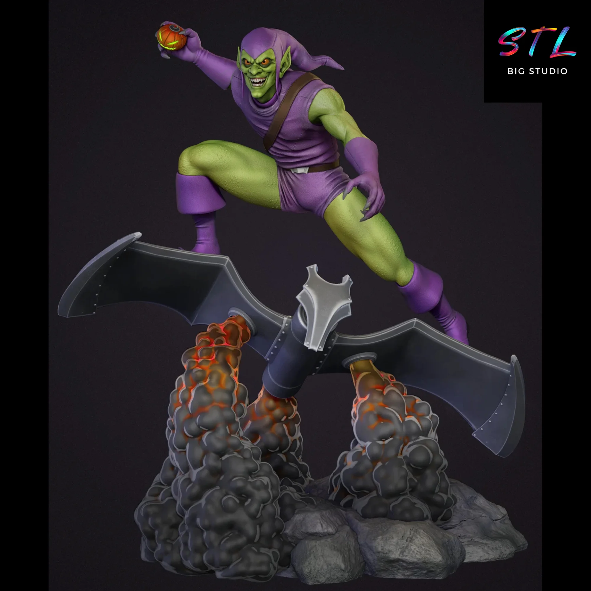Polaris STL | X-Men | 3D Printing Figure Model — view 8