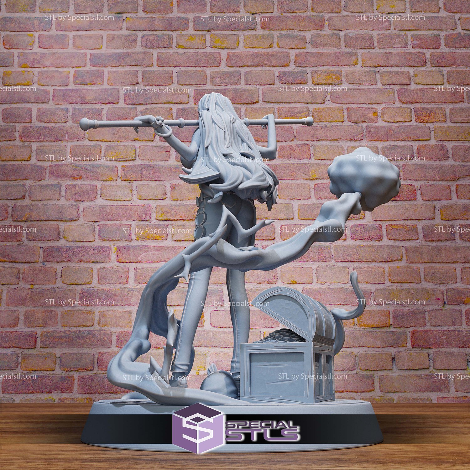 Nami Pirate 3D Printer Files STL Model — view 3