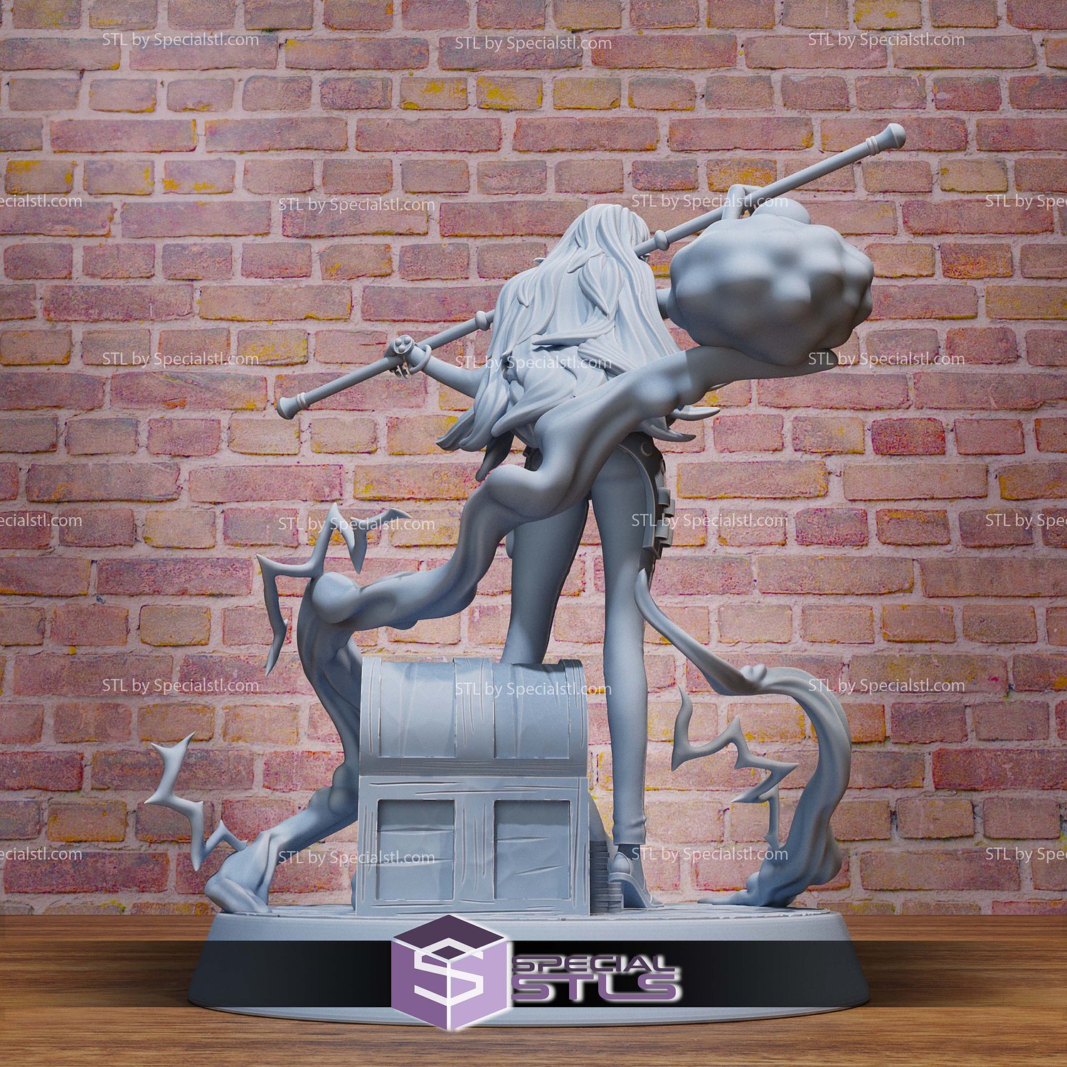 Nami Pirate 3D Printer Files STL Model — view 4