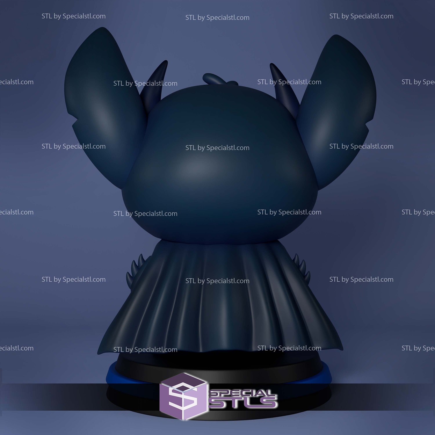 Batman Stich STL Files 3D Model — view 4