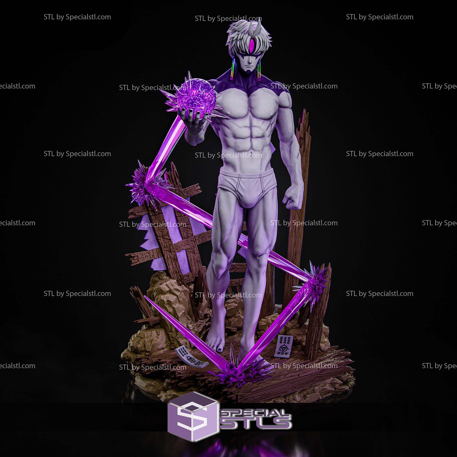 Jiji Evil Eye 270mm STL Files 3D Model — view 3