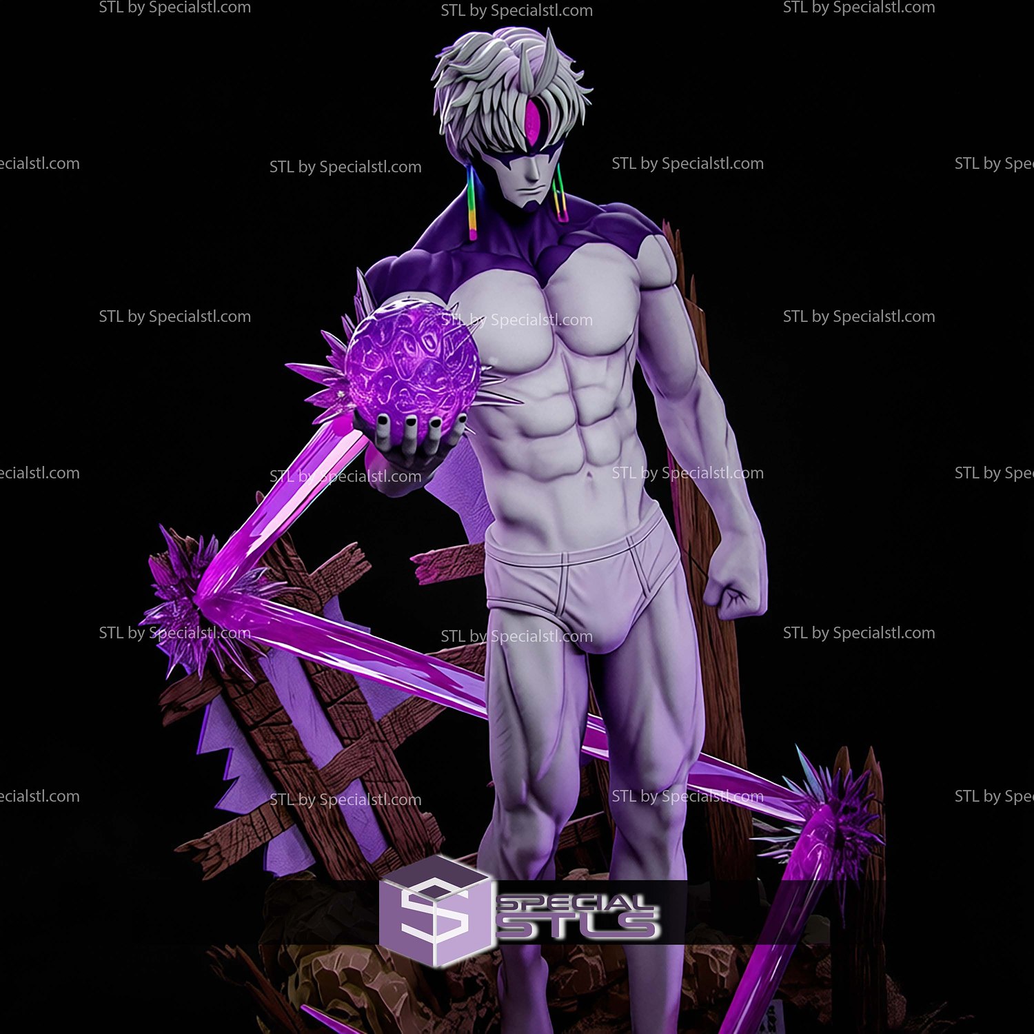 Jiji Evil Eye 270mm STL Files 3D Model — view 5